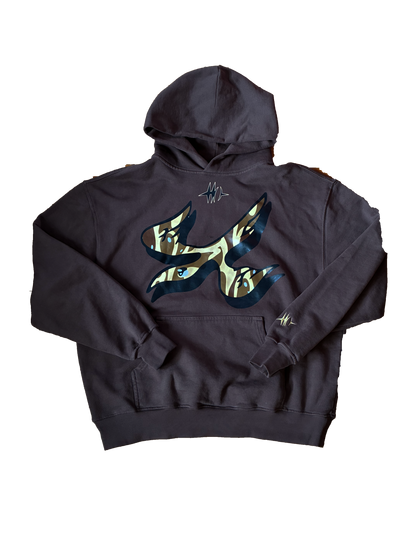 YASU Brown Camo Sigil Hoodie