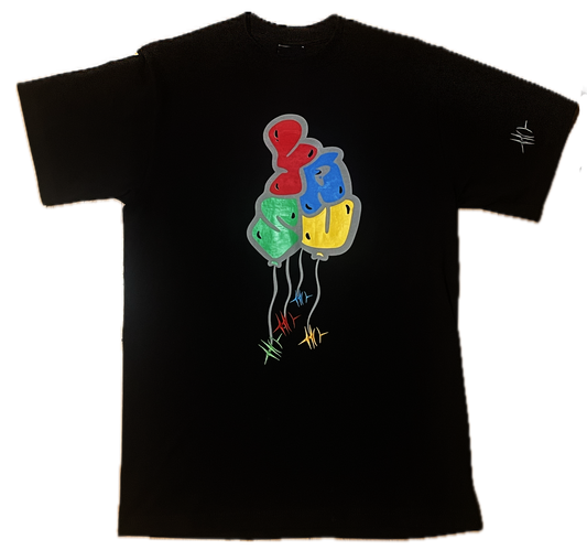 YASU Balloon tee (Black)