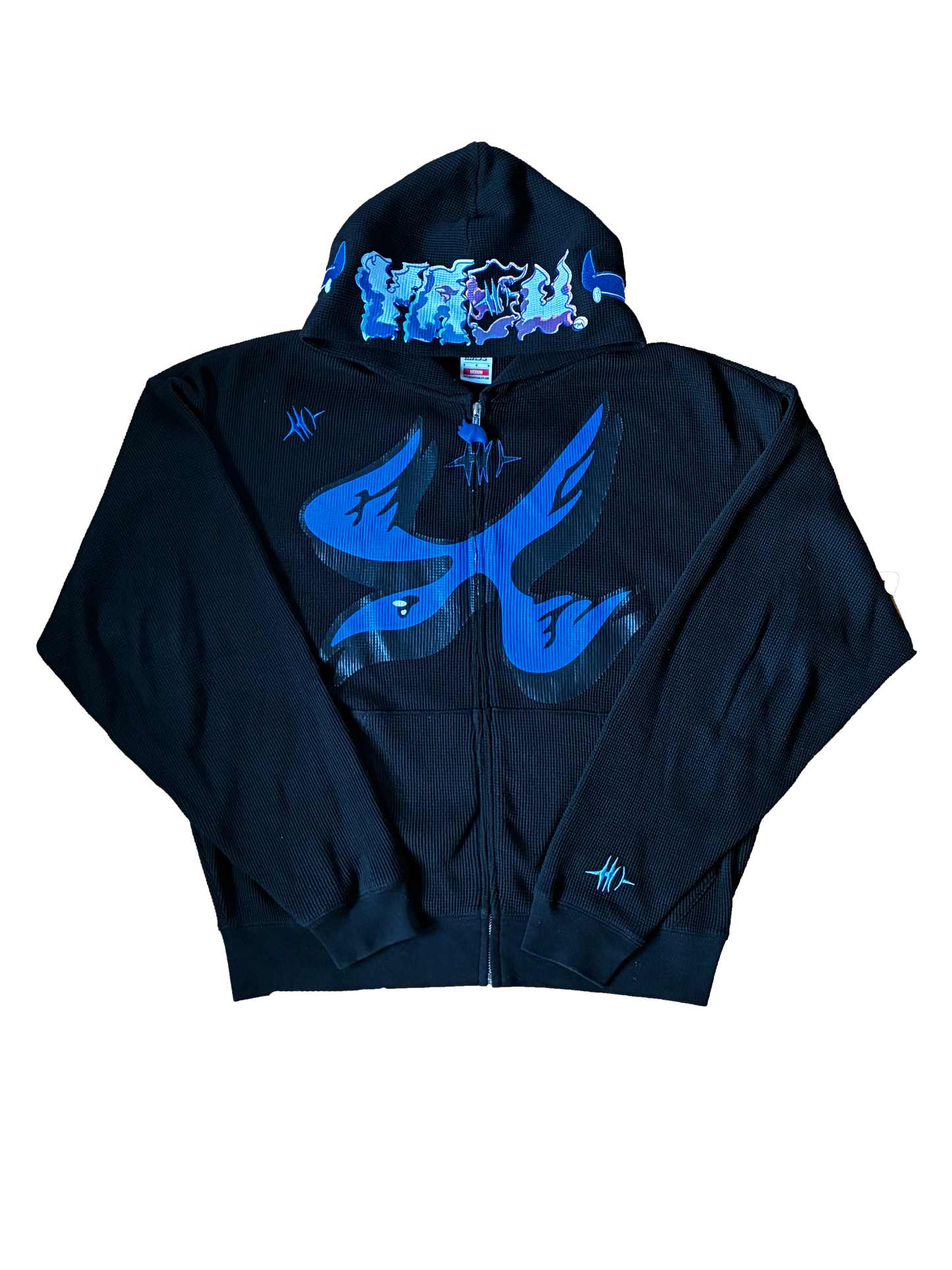 YASU Blue Sigil Thermal Hoodie