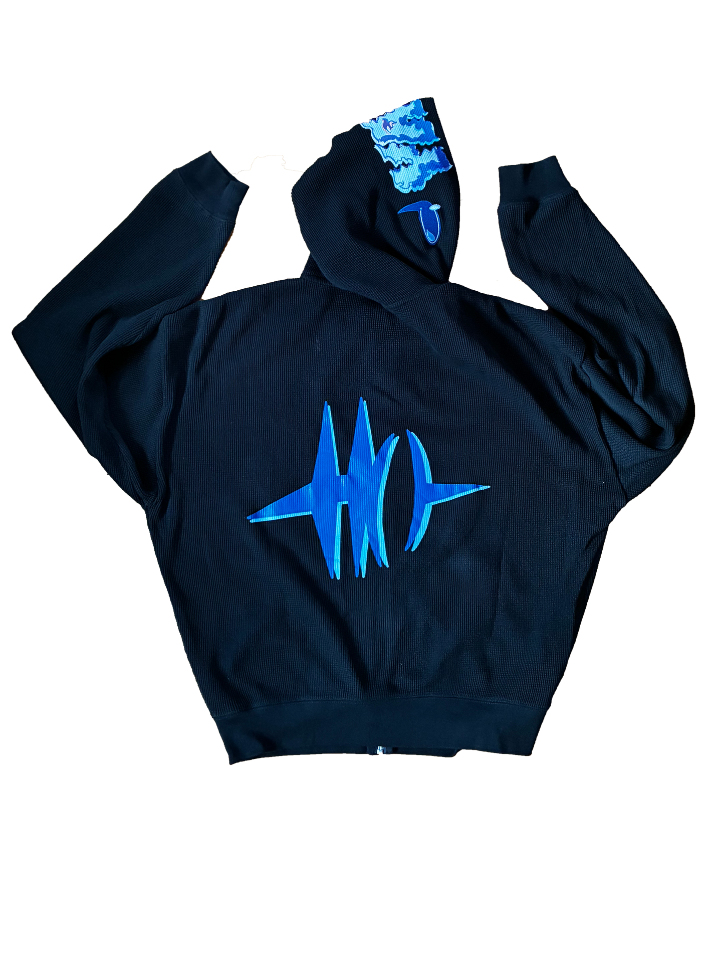 YASU Blue Sigil Thermal Hoodie