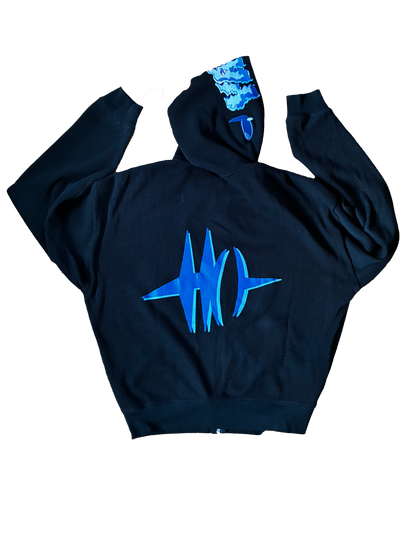 YASU Blue Sigil Thermal Hoodie