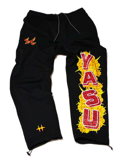 YASU Explosion Sweats (Black)