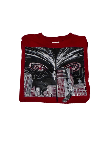 YASU The End of the Beginning Tee (Scarlet)