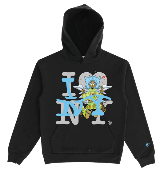 YASU <3 NY Hoodie Black